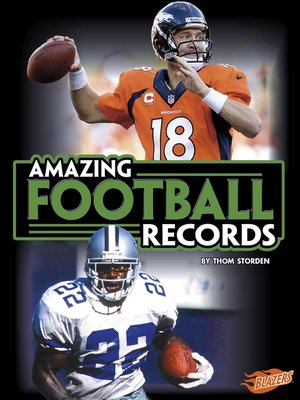 cover image of Amazing Football Records